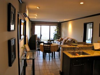 Vue de l'appartement de Flamingo, Costa Rica