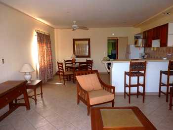 Vue de l'appartement de la Golden Coast, Costa Rica
