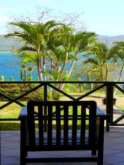 Vue de l'appartement de la Golden Coast, Costa Rica