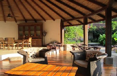 Vue du bed and breakfast, golden coast, costa rica