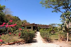 Vue du bed and breakfast, cote pacifique, costa rica