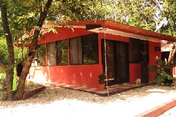 Vue des cabinas de Matapalo, Costa Rica