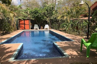Vue des cabinas de Tamarindo, Costa Rica