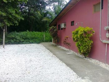 Vue des cabinas de la Golden Coast, Costa Rica