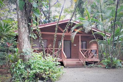 Vue des cabinas de la cote pacifique, Costa Rica