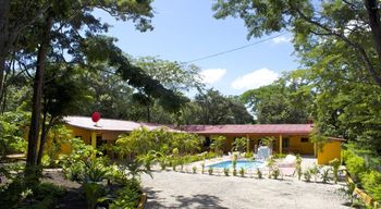Vue du complexe d'appartements de Tamarindo, Costa Rica
