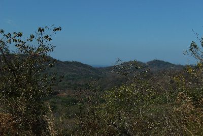 Vue de la finca de Playa Carrillo, Costa Rica