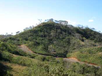 Vue de la finca de Santa Rosa, Costa Rica