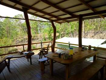 Vue de la finca de 25 has de Paquera, Costa Rica