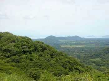Vue de la finca de Nandayure, Costa Rica