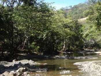 Vue de la finca de Nandayure, Costa Rica