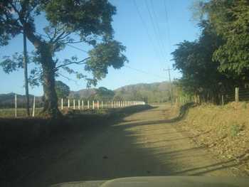 Vue de la finca de Potrero, Costa Rica