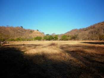 Vue de la finca de Potrero, Costa Rica
