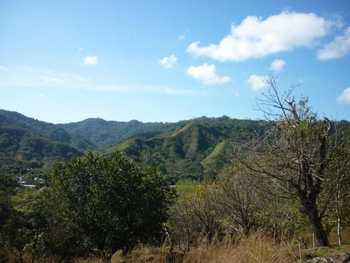 Vue de la finca de 17 has de Paquera, Costa Rica