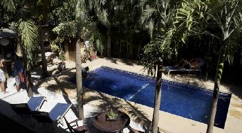 Vue de l'hotel de la Golden Coast, Costa Rica