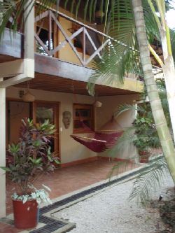 Vue de l'hotel de la Golden Coast, Costa Rica