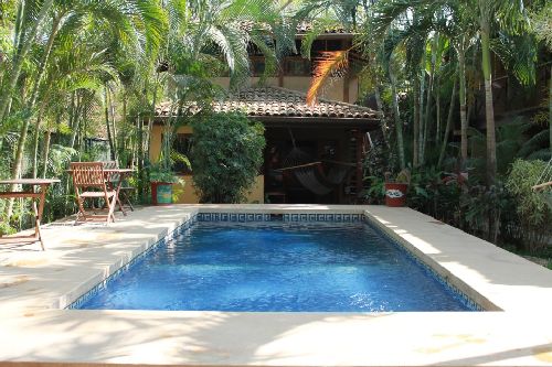 Vue de l'hotel de la Golden Coast, Costa Rica