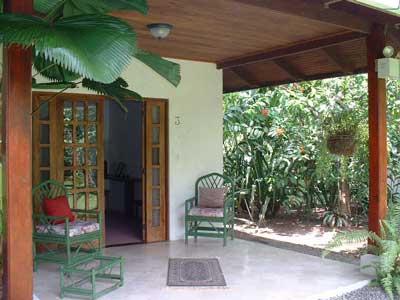 terrasse d'une chambre