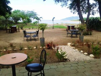 Vue de l'h�tel de plage, Golden Coast, Costa Rica