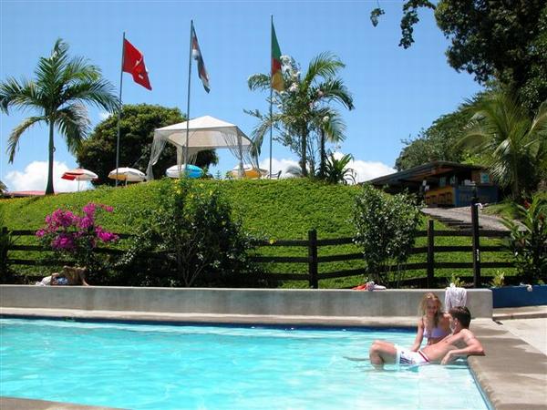 vue de la piscine