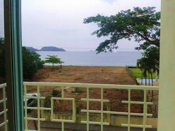 Vue de l'immeuble de Playa Potrero, Costa Rica