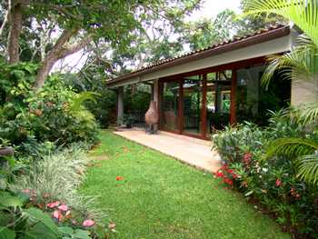 Vue de la maison de Santa Ana, Costa Rica