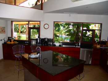 Vue de la maison de Santa Ana, Costa Rica