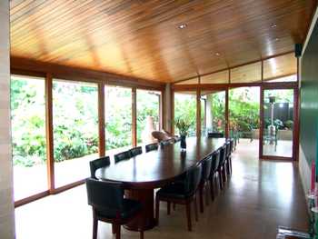 Vue de la maison de Santa Ana, Costa Rica
