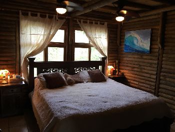 Vue de la maison de Playa Avellanas, Costa Rica