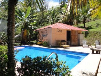 Vue de la maison de Ojochal, Costa Rica