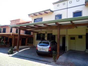 Vue de la maison d'Escazu, Costa Rica