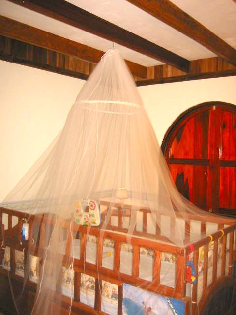 vue de la chambre de b�b�