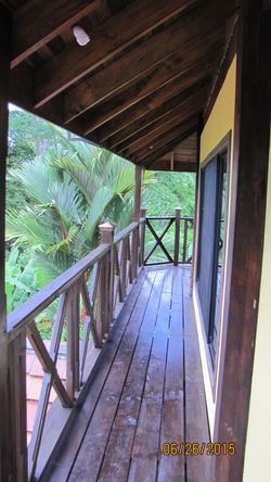 Vue de la maison d'Ojochal, Costa Rica
