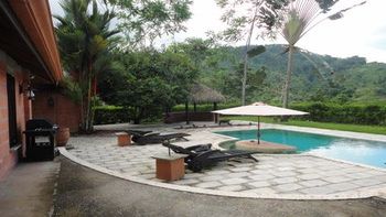 Vue de la maison d'Ojochal, Costa Rica