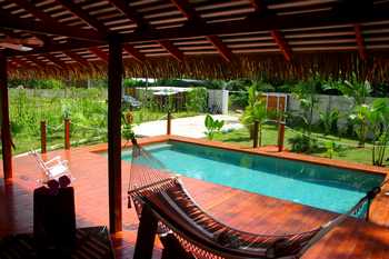 Vue de la maison de Ojocha, Costa Rica