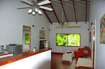 Vue de la maison de Ojocha, Costa Rica