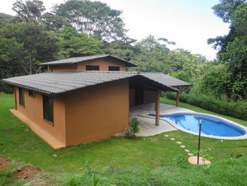 Vue de la maison d'Ojochal, Costa Rica