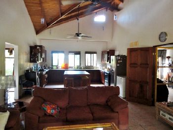 Vue de la maison de Ojochal, Costa Rica