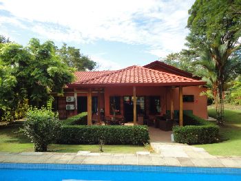 Vue de la maison de Ojochal, Costa Rica