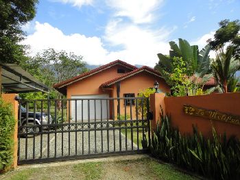 Vue de la maison de Ojochal, Costa Rica