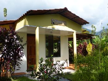 Vue de la maison de Ojochal, Costa Rica
