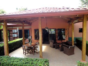Vue de la maison de Ojochal, Costa Rica
