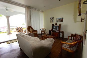 Vue de la maison de Potrero, Costa Rica