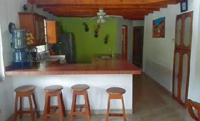 Vue de la maison de Samara, Costa Rica