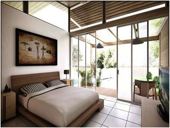 Vue de la maison de Tamarindo, Costa Rica
