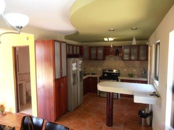 Vue de la maison de Ciudad Colon, Costa Rica