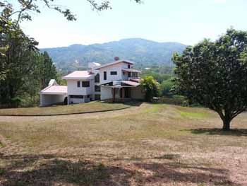 Vue de la maison de Ciudad Colon, Costa Rica