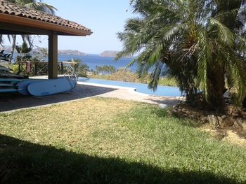 Vue de la maison de Potrero, Costa Rica