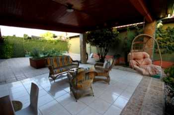 Vue de la maison de Santa Ana