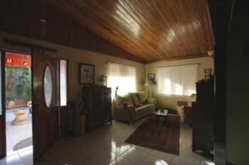 Vue de la maison de Santa Ana